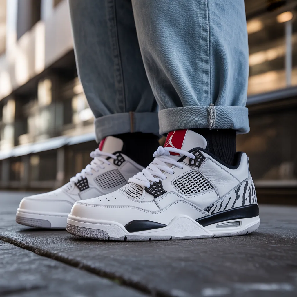 white cement 4s outfits
