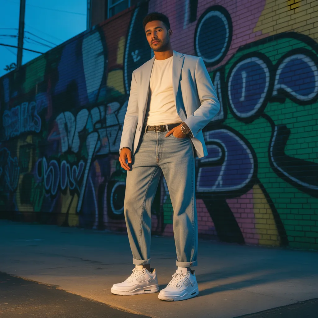 white cement 4s outfits