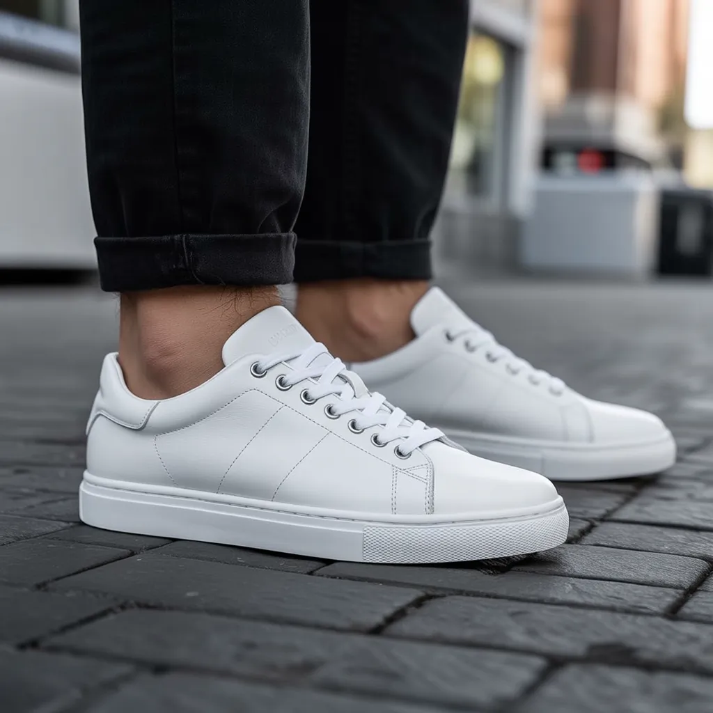 white shoes