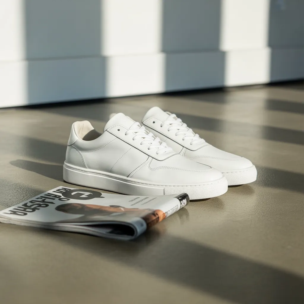 white shoes