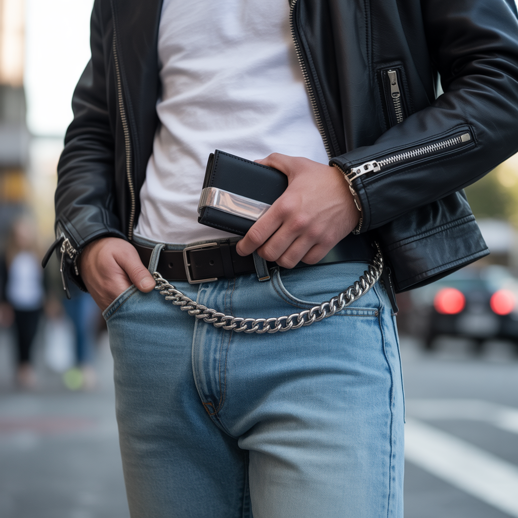 why do people wear wallet chains