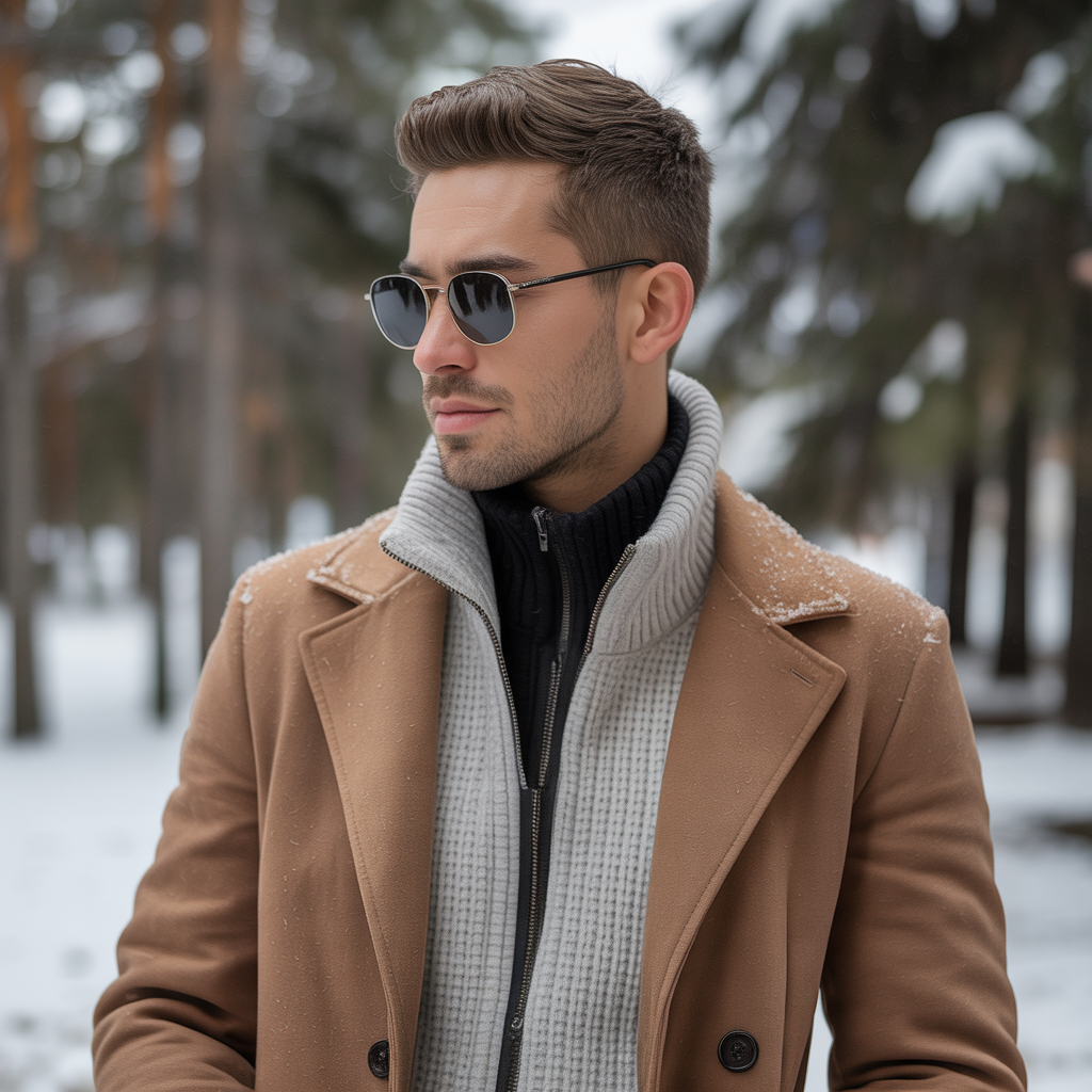 winter fits men