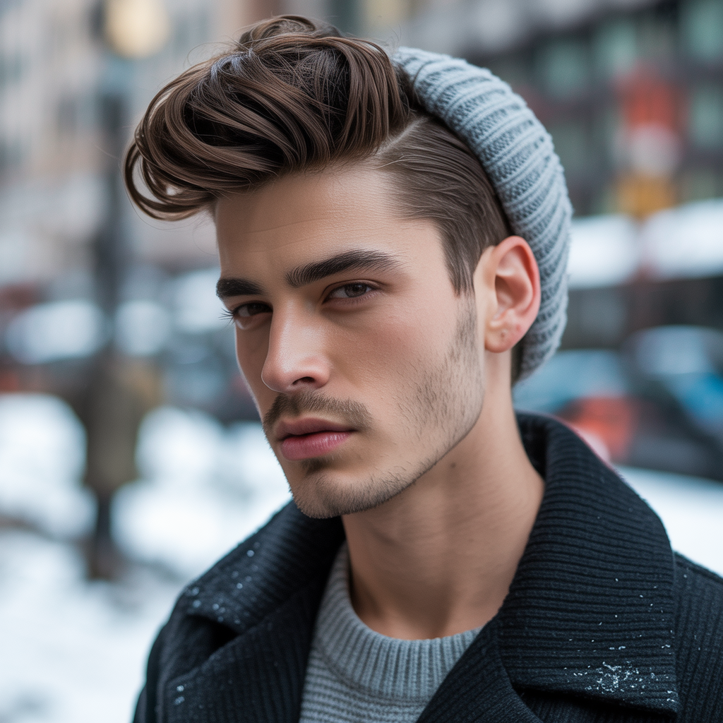 winter mens hairstyles