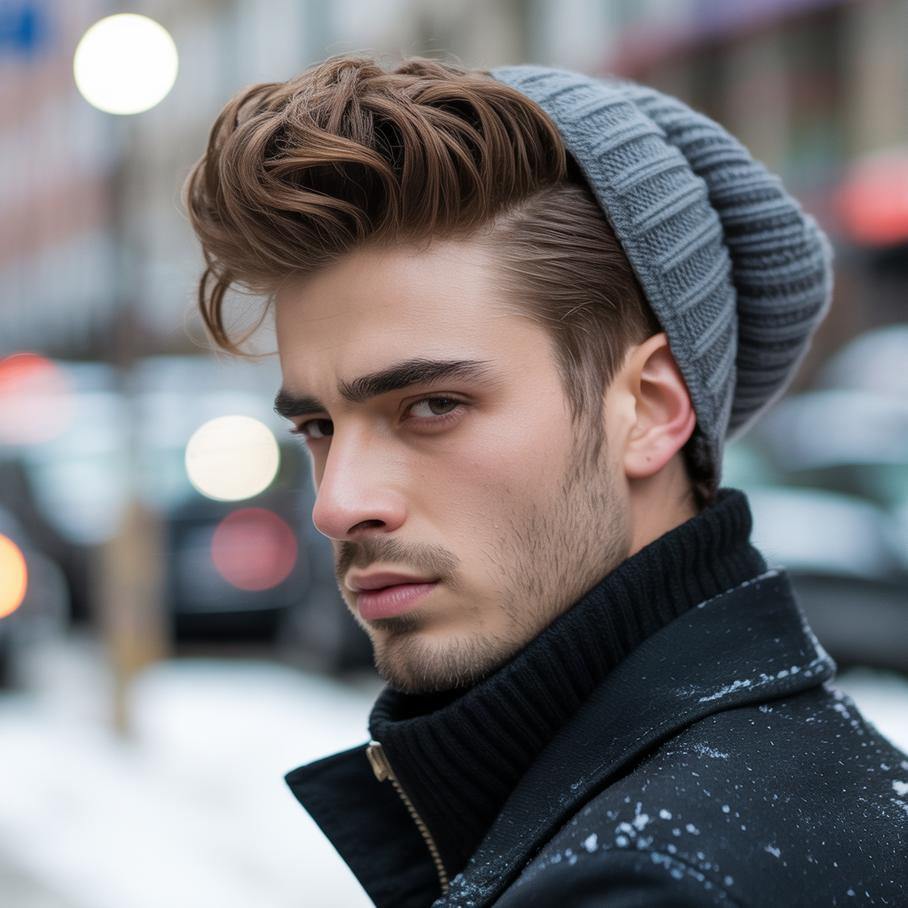winter mens hairstyles