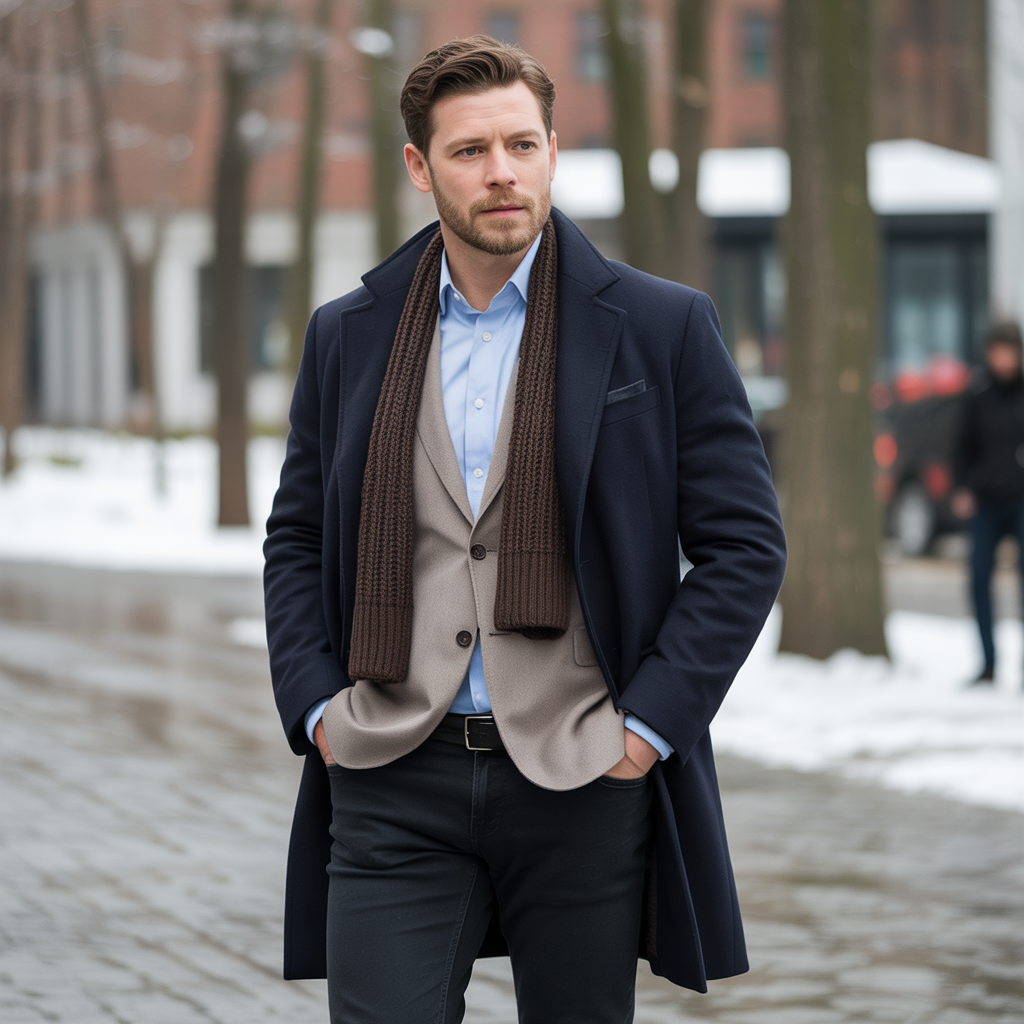 winter outfit men