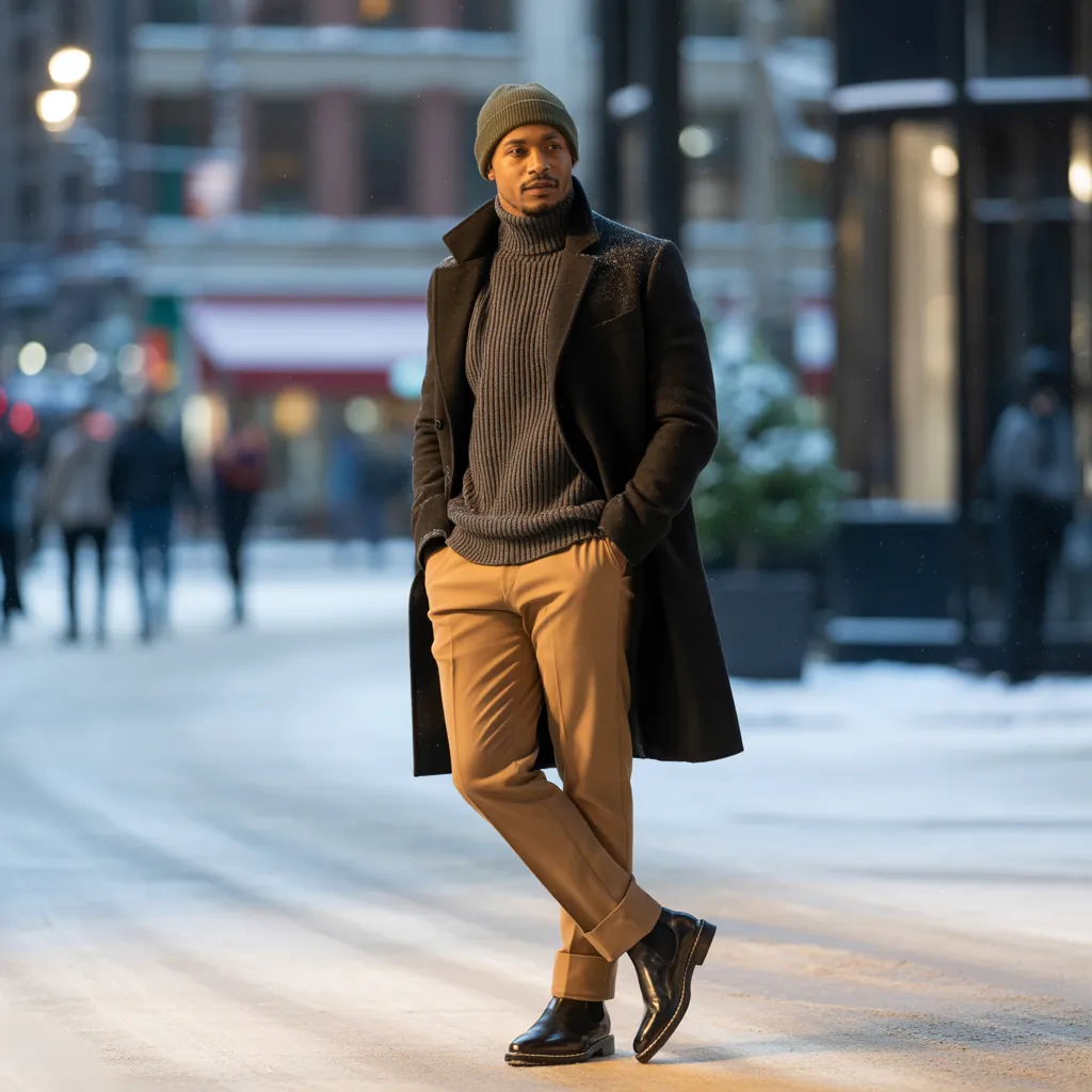winter outfit men