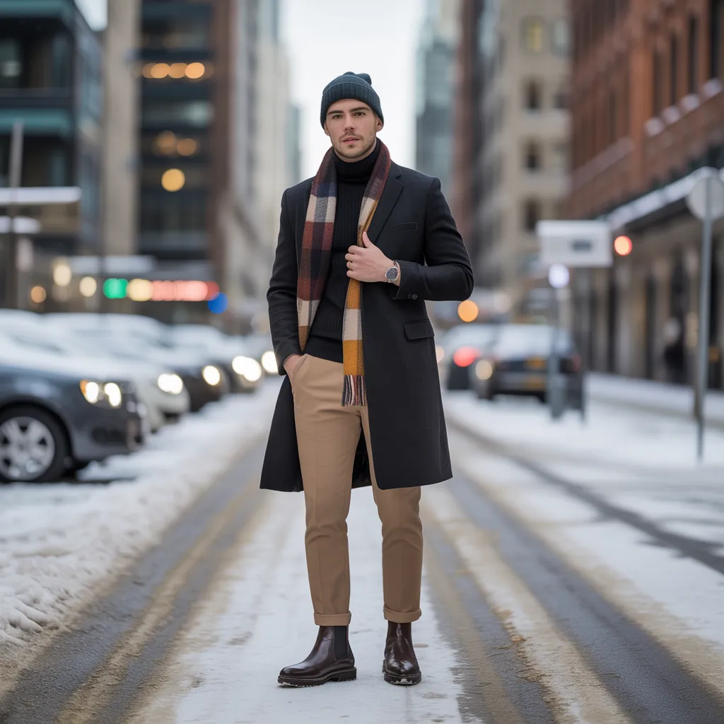 winter outfit men