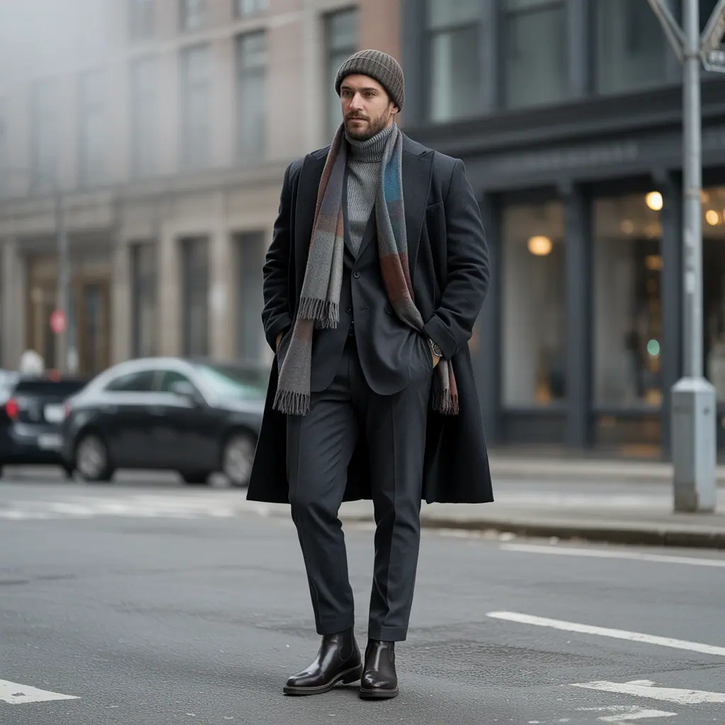 winter outfit men