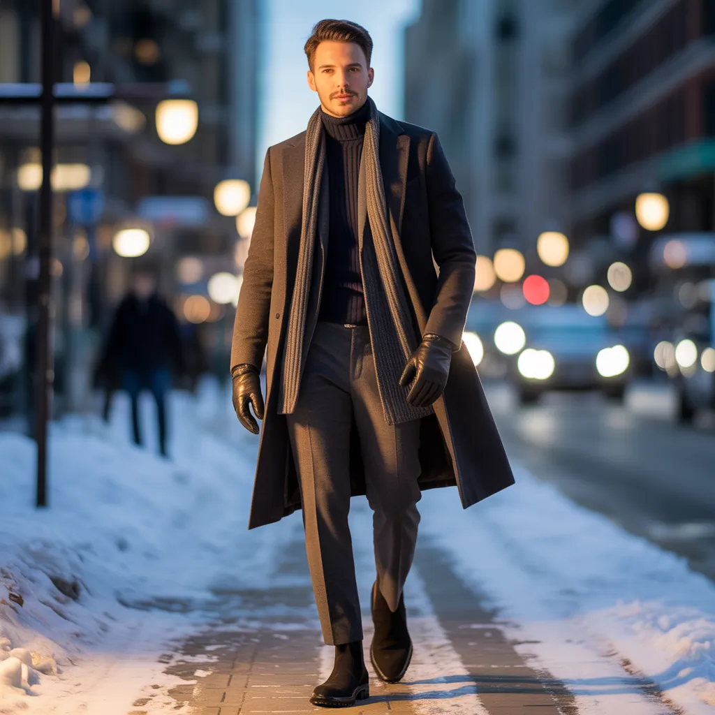 winter outfit men