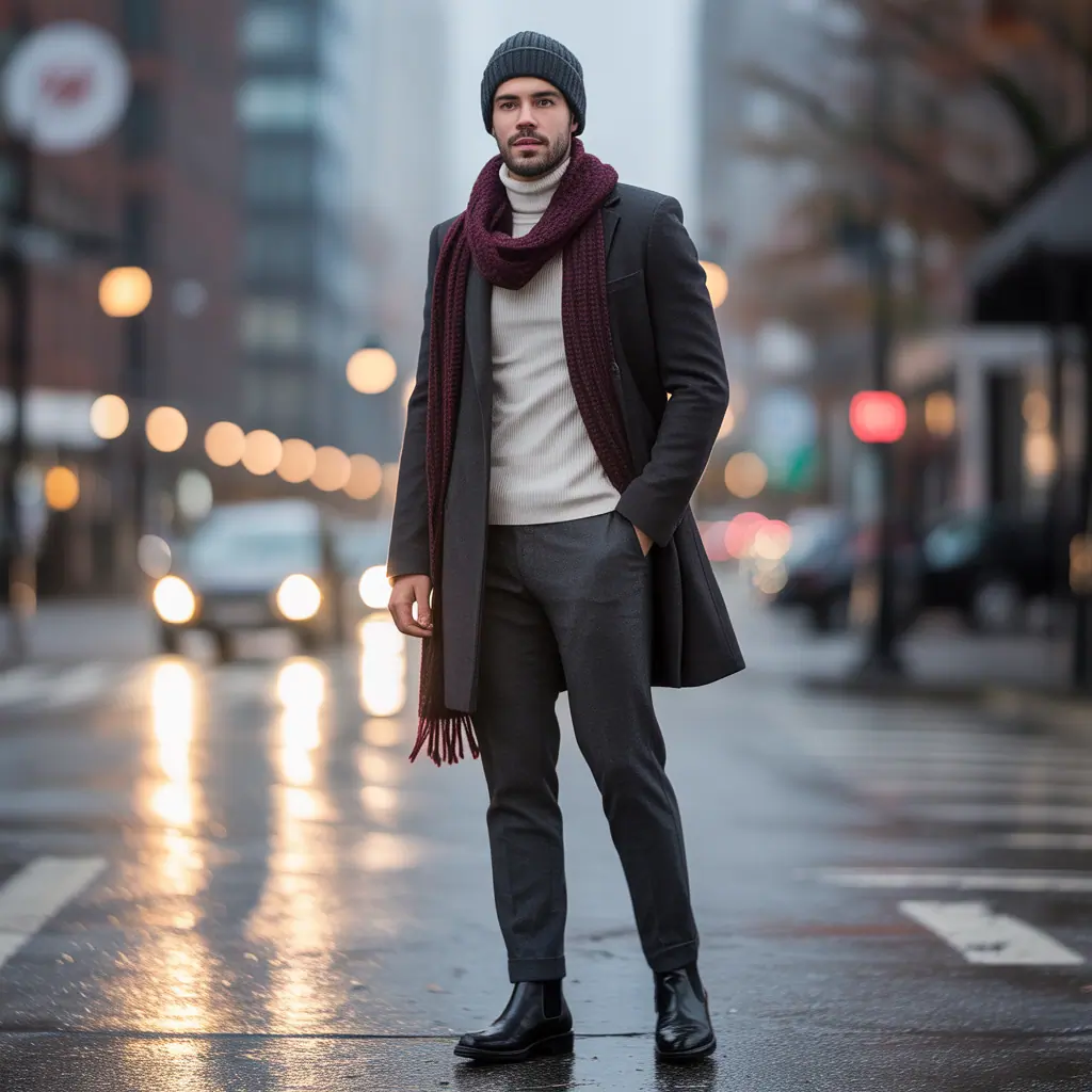 winter outfit men