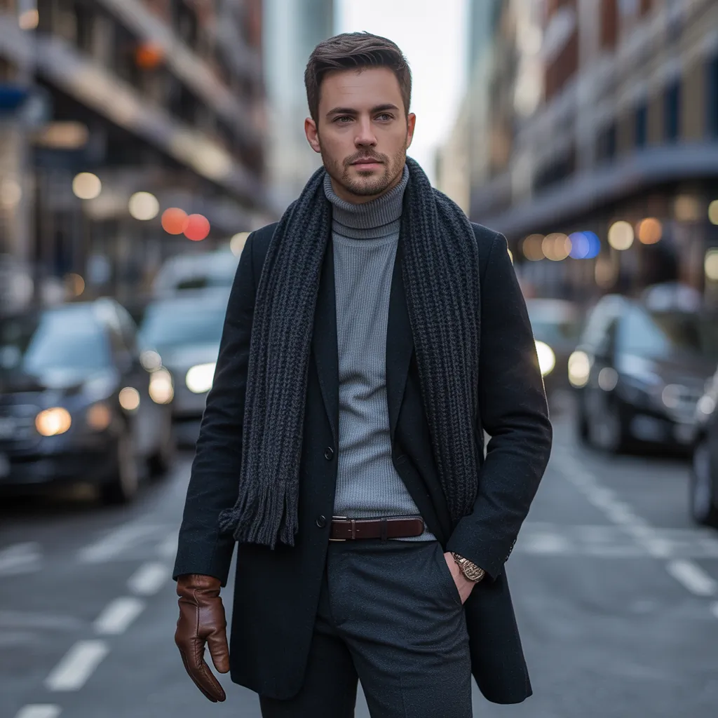 winter outfit men