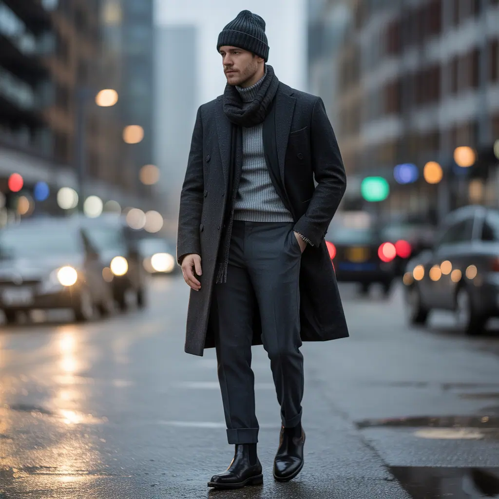 winter outfit men
