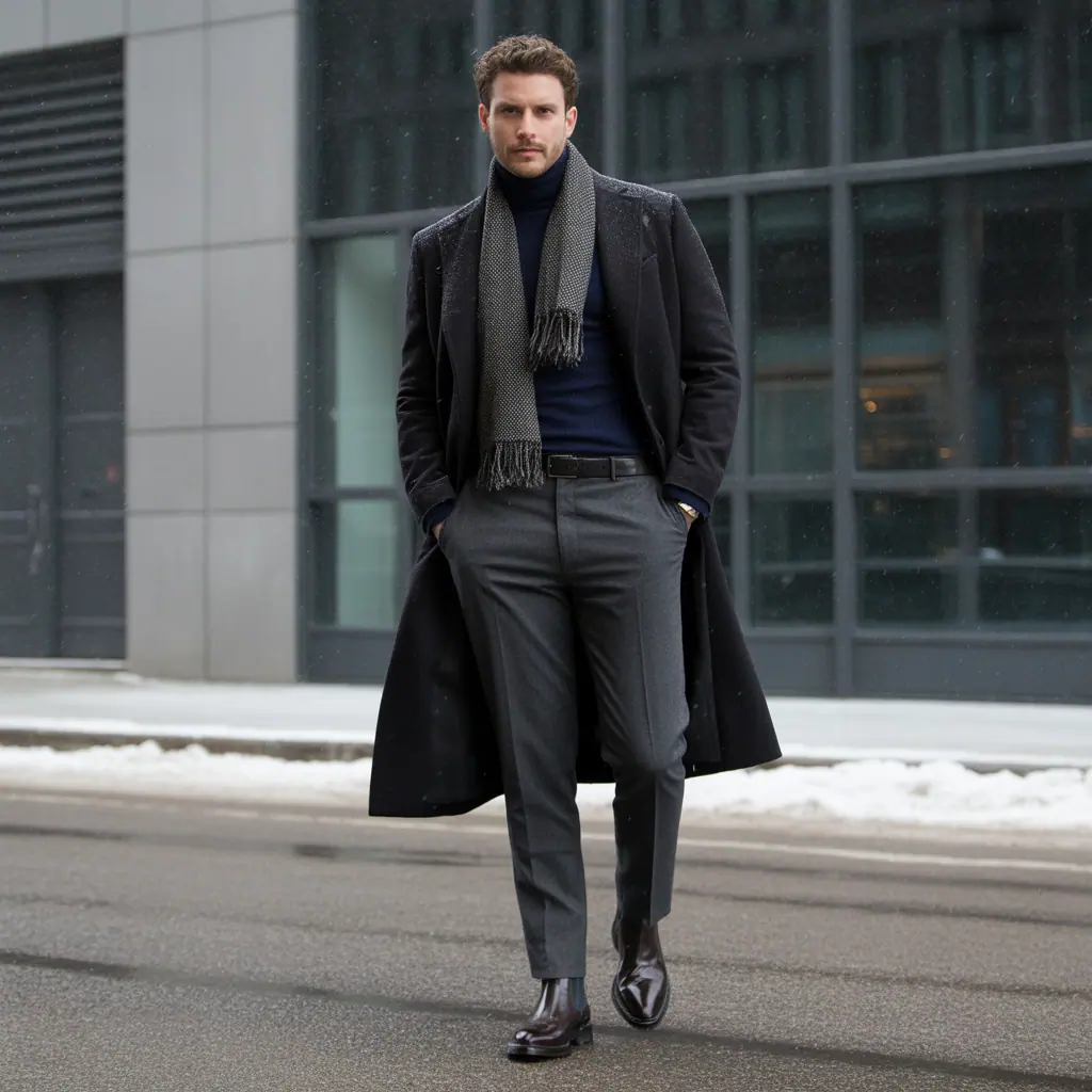 winter outfit men