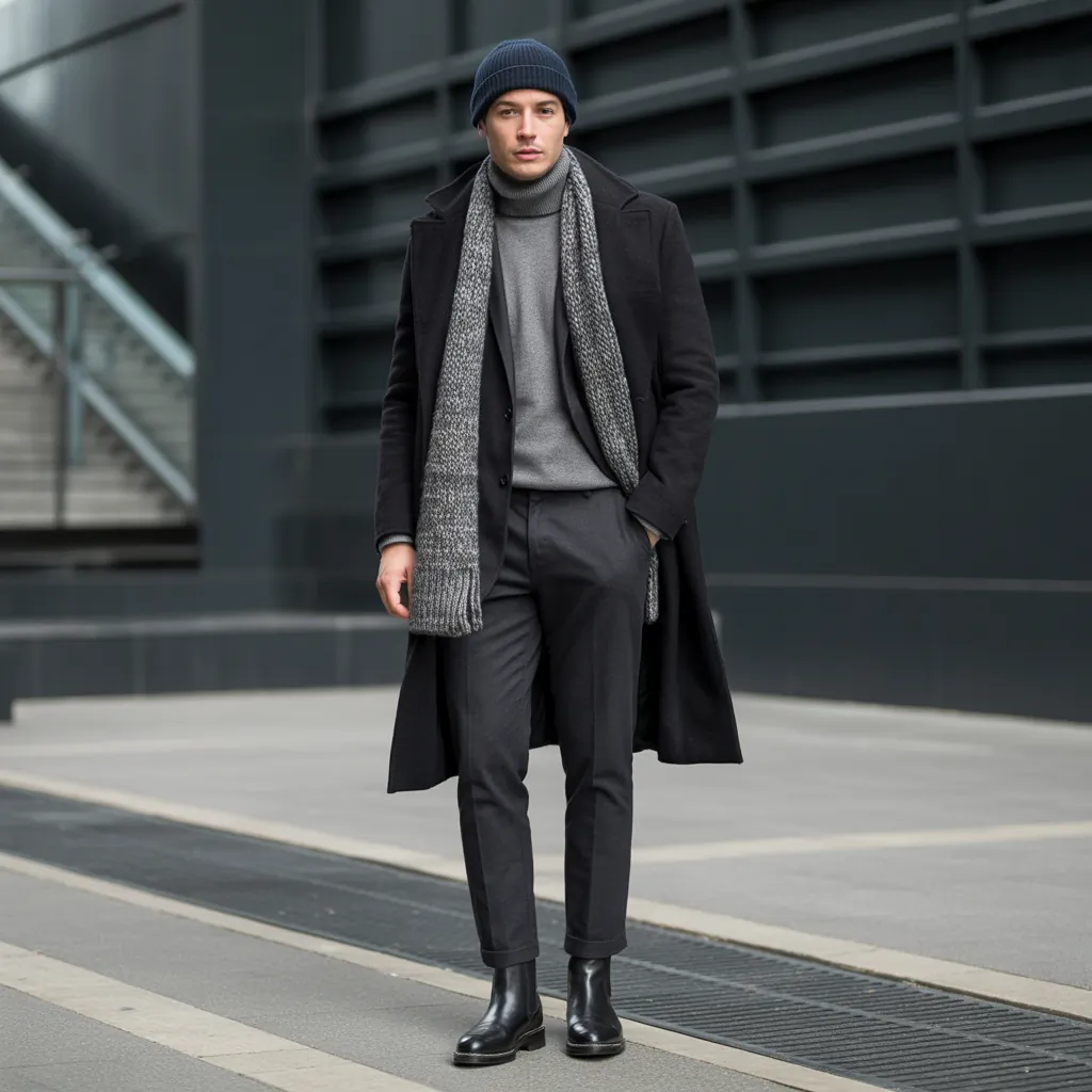 winter outfit men