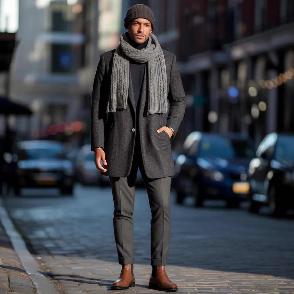 winter outfit men