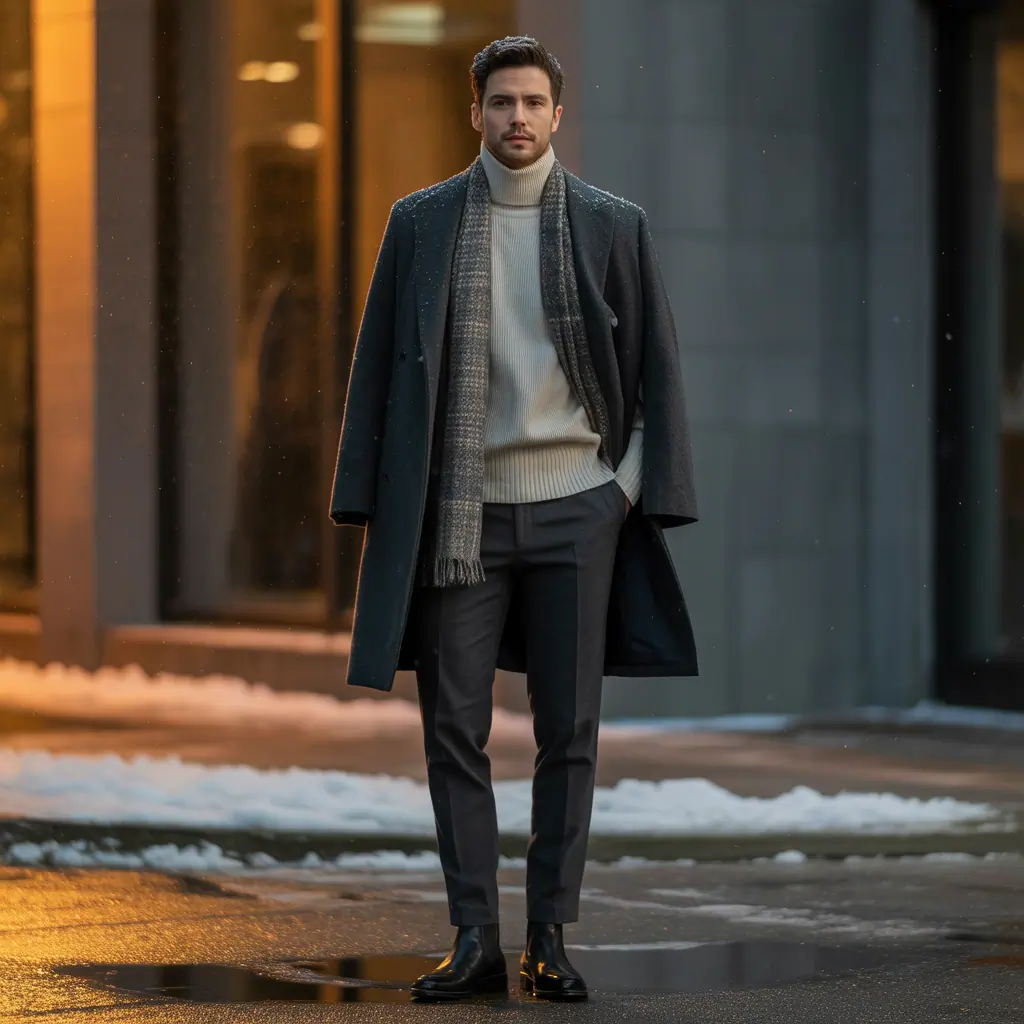 winter outfit men