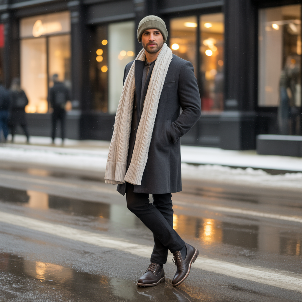 winter outfit men