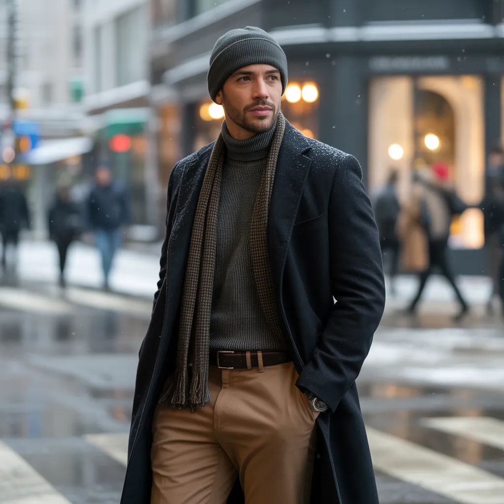winter outfit men