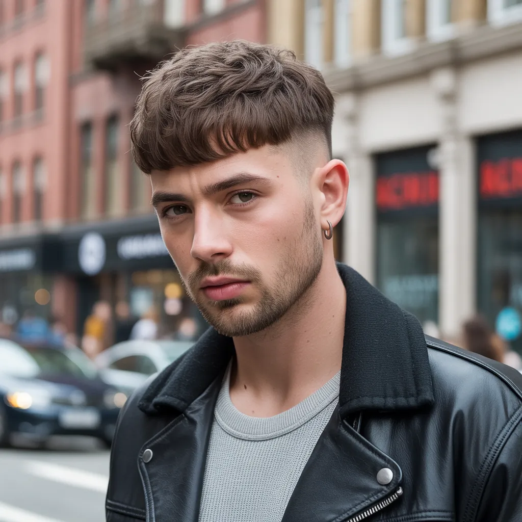 wolfcut hair for men