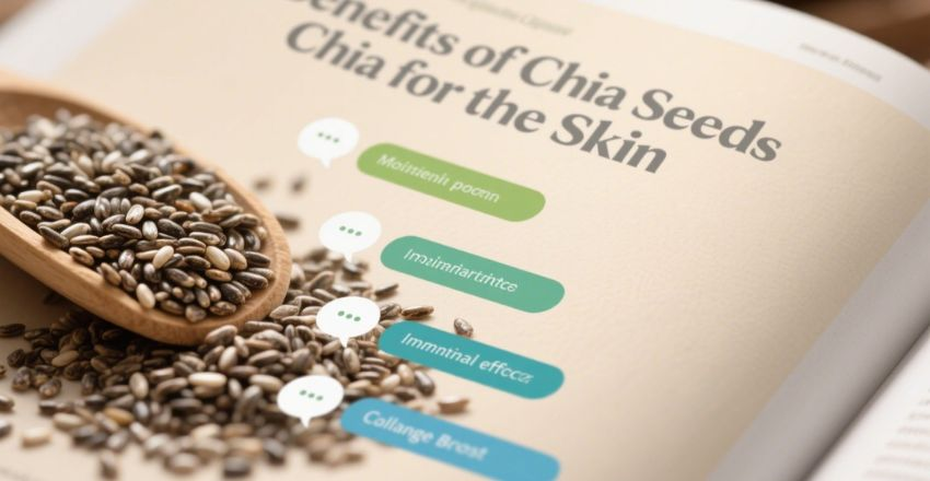 Exploring the Amazing and Numerous Benefits of Chia Seeds for the Skin: Natural Hydration, Anti-Aging Properties, and Skin Health Boost