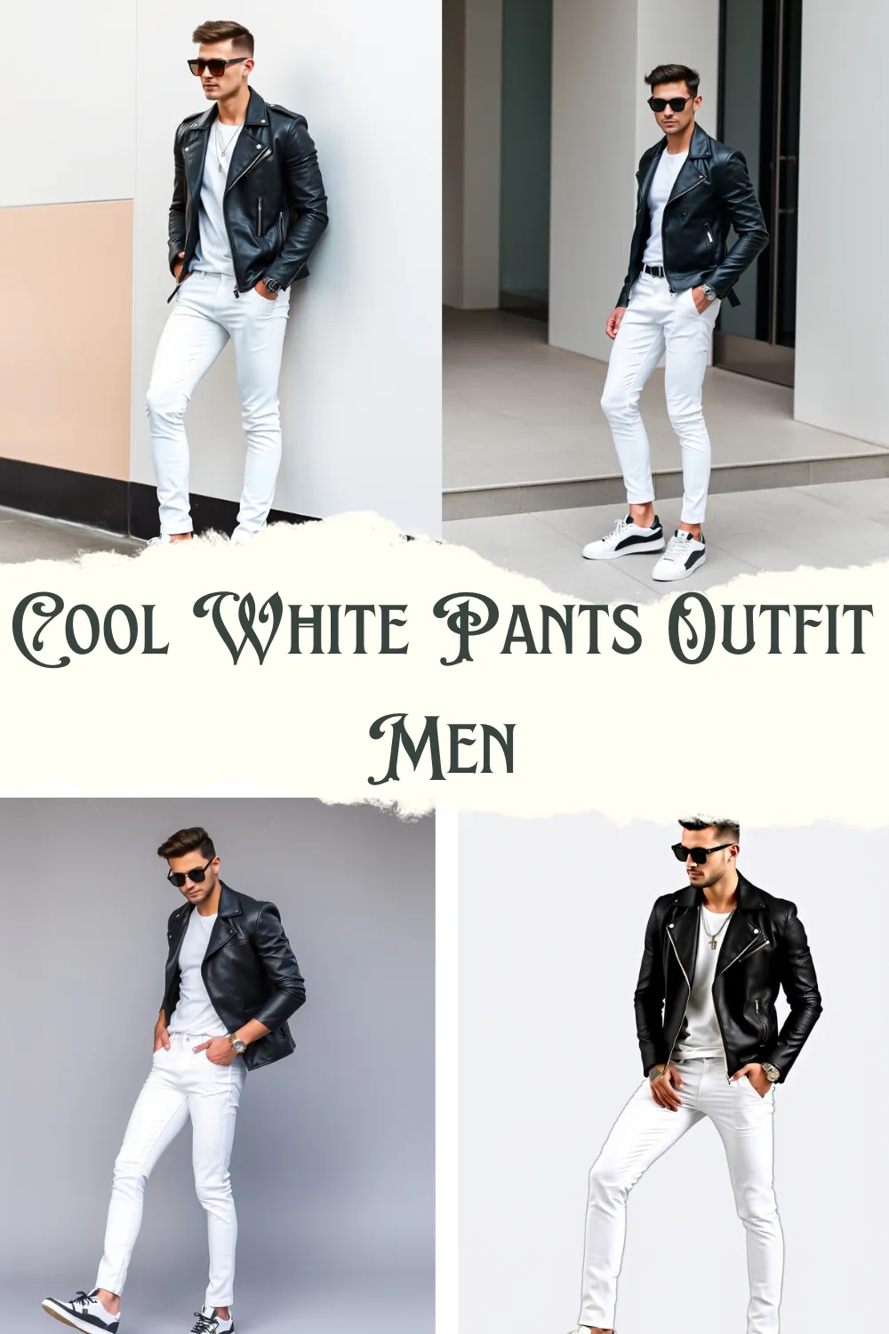 Cool White Pants Outfit Men: Stylish Looks & Expert Tips for Every Occasion