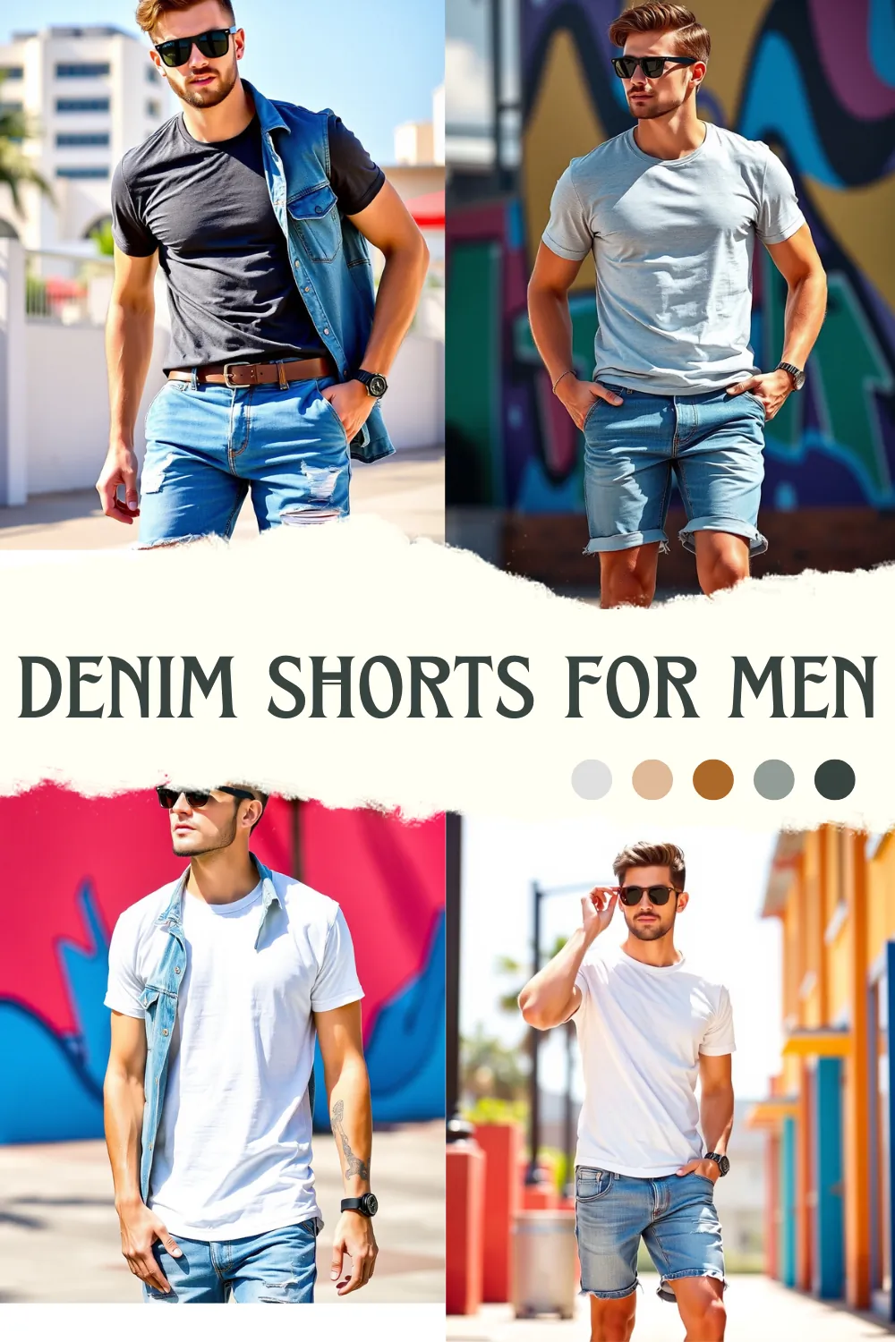 Denim Shorts for Men: Your Ultimate Style Guide for Summer