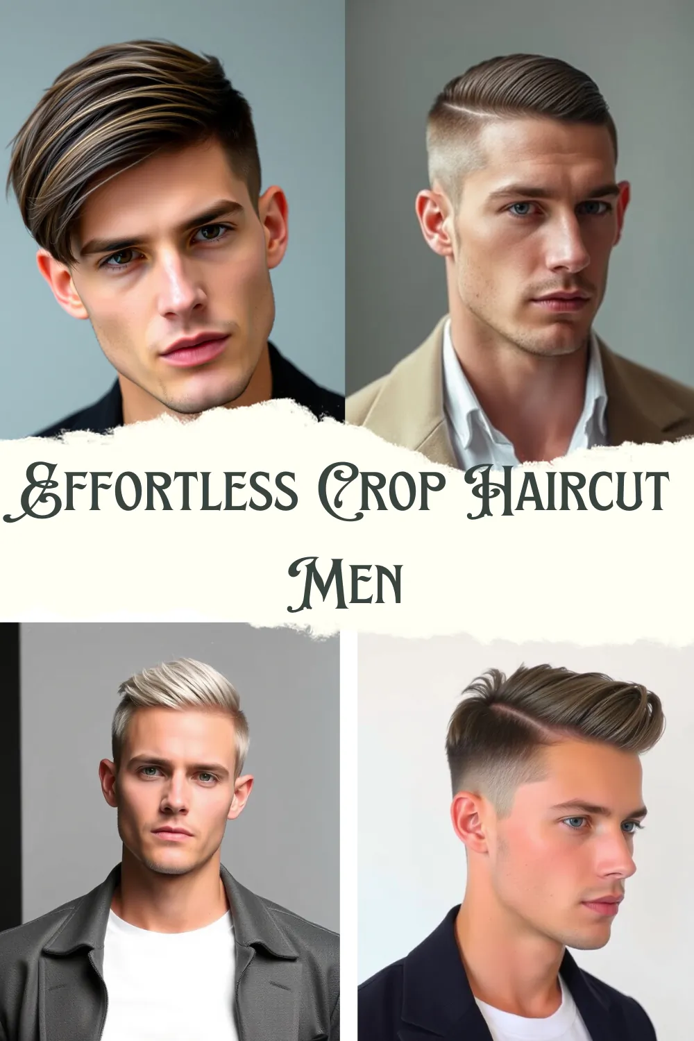 Effortless Crop Haircut Men: The Ultimate Guide to a Stylish & Low-Maintenance Look