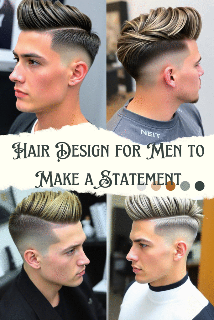 Hair Design for Men to Make a Statement: Style Tips That Turn Heads