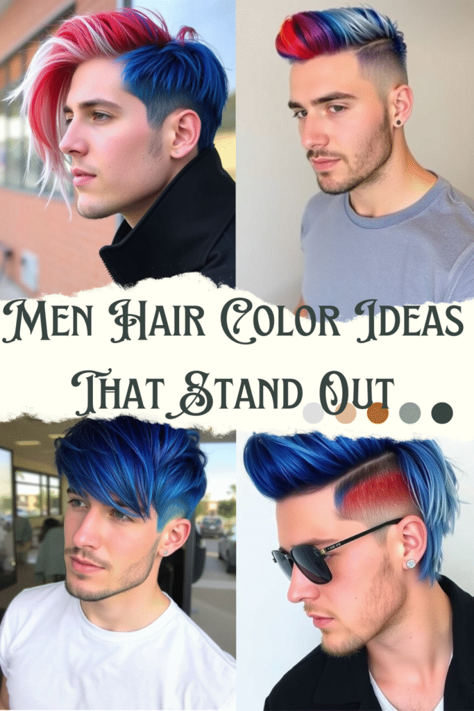 Men Hair Color Ideas That Stand Out: Bold Looks to Elevate Your Style