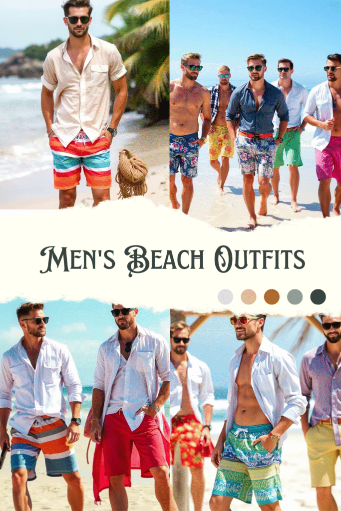 Men’s Beach Outfits: Stylish Looks to Rock This Summer