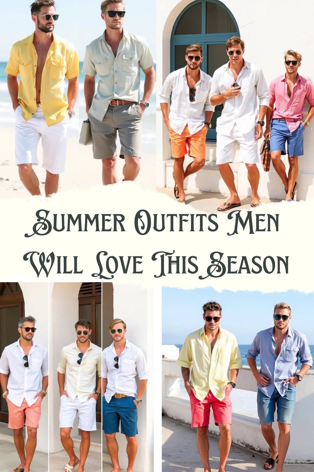 Summer Outfits Men Will Love This Season: Stylish & Easy Looks