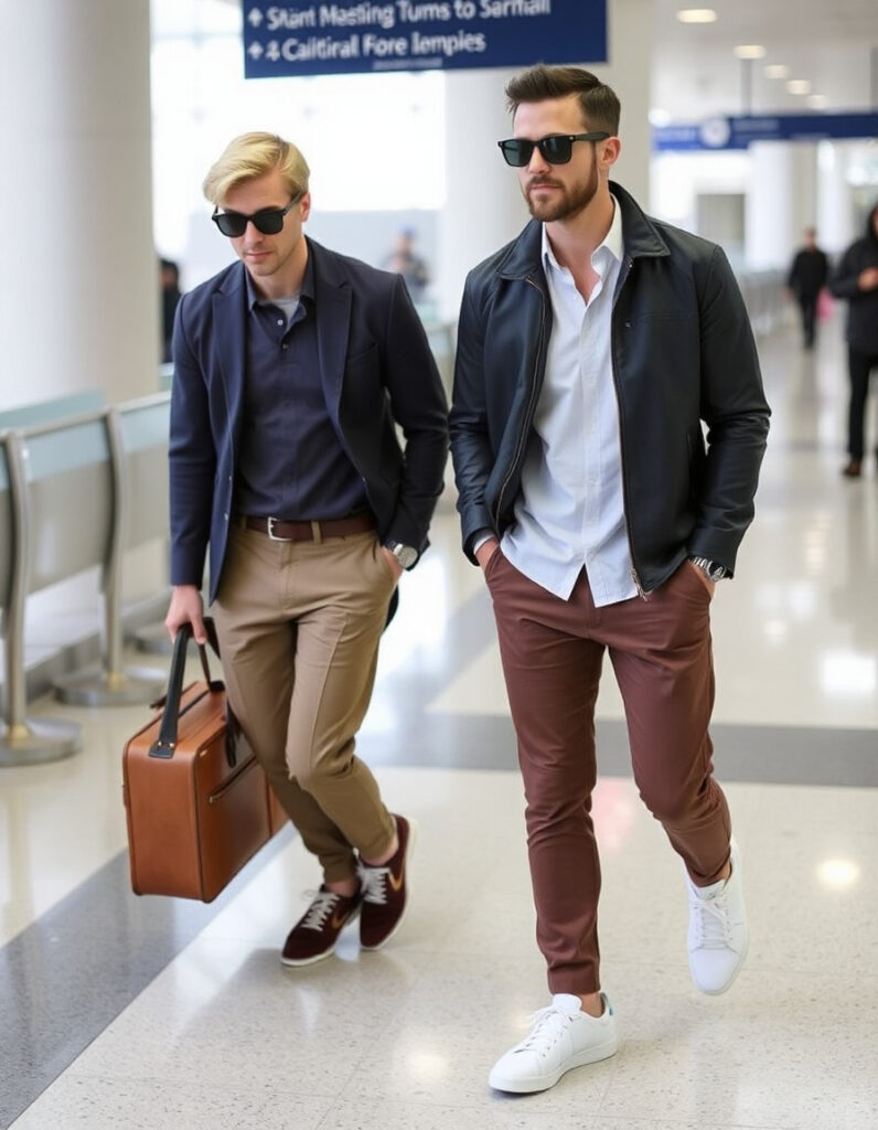 Airport Outfits for Men to Travel in Comfort and Style