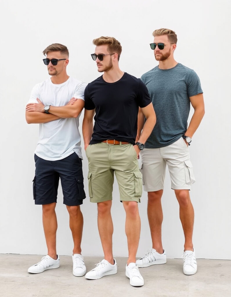Cargo Shorts Outfit Combinations for Men: Stylish Looks You’ll Love