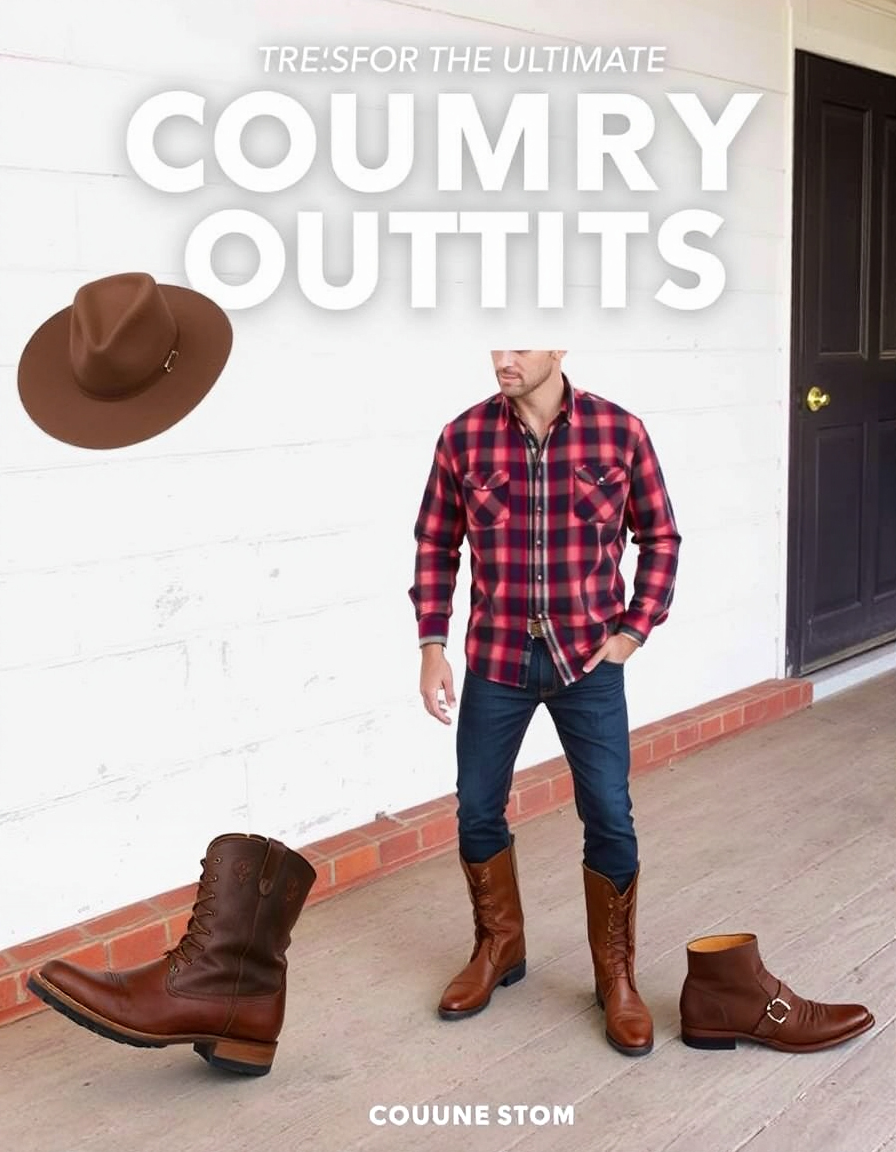 Country Outfits Men Need for a Rugged Look: Style Tips & Essential Combinations