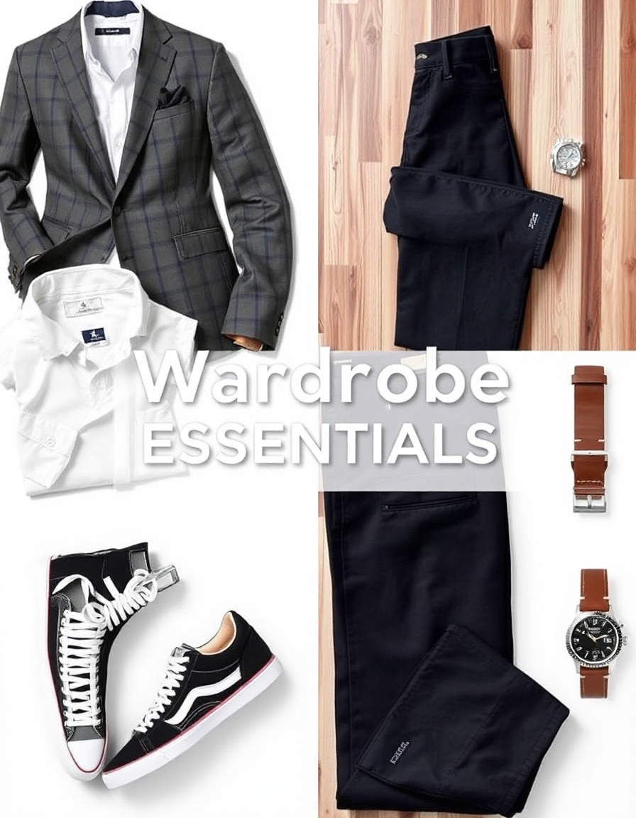 Essential Items Every Man’s Wardrobe Needs: Build Timeless Style Today