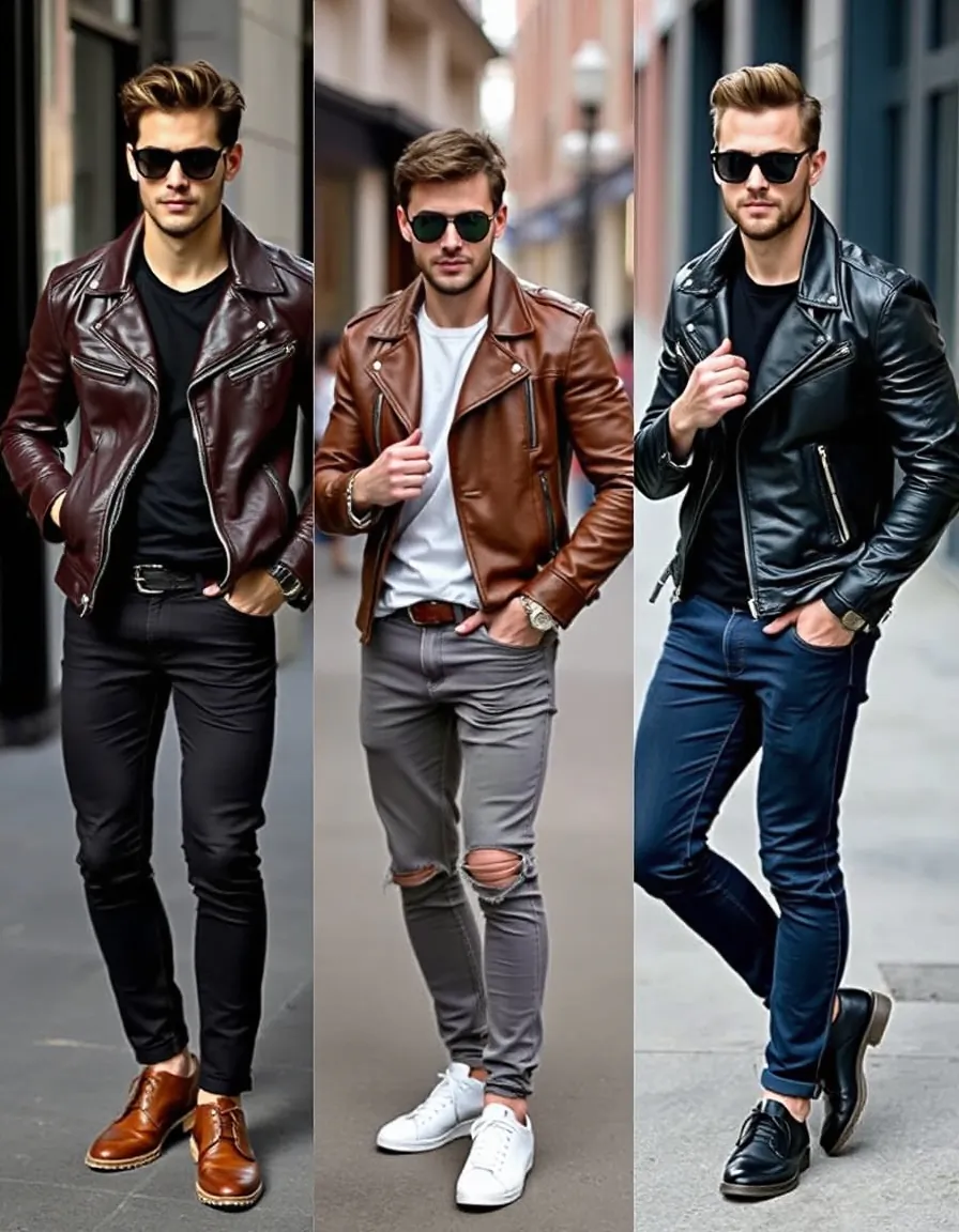 Ultimate Guide to Leather Jacket Outfits for Men: Style Tips & Inspiration