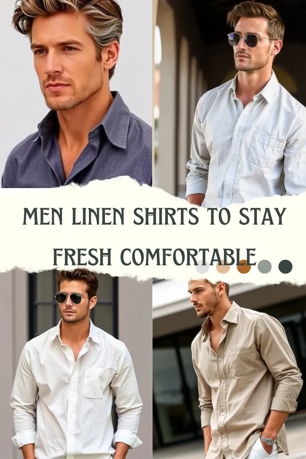 Men Linen Shirts to Stay Fresh Comfortable: Your Ultimate Style Guide