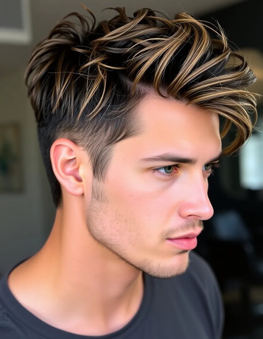 Mens Messy Hairstyles