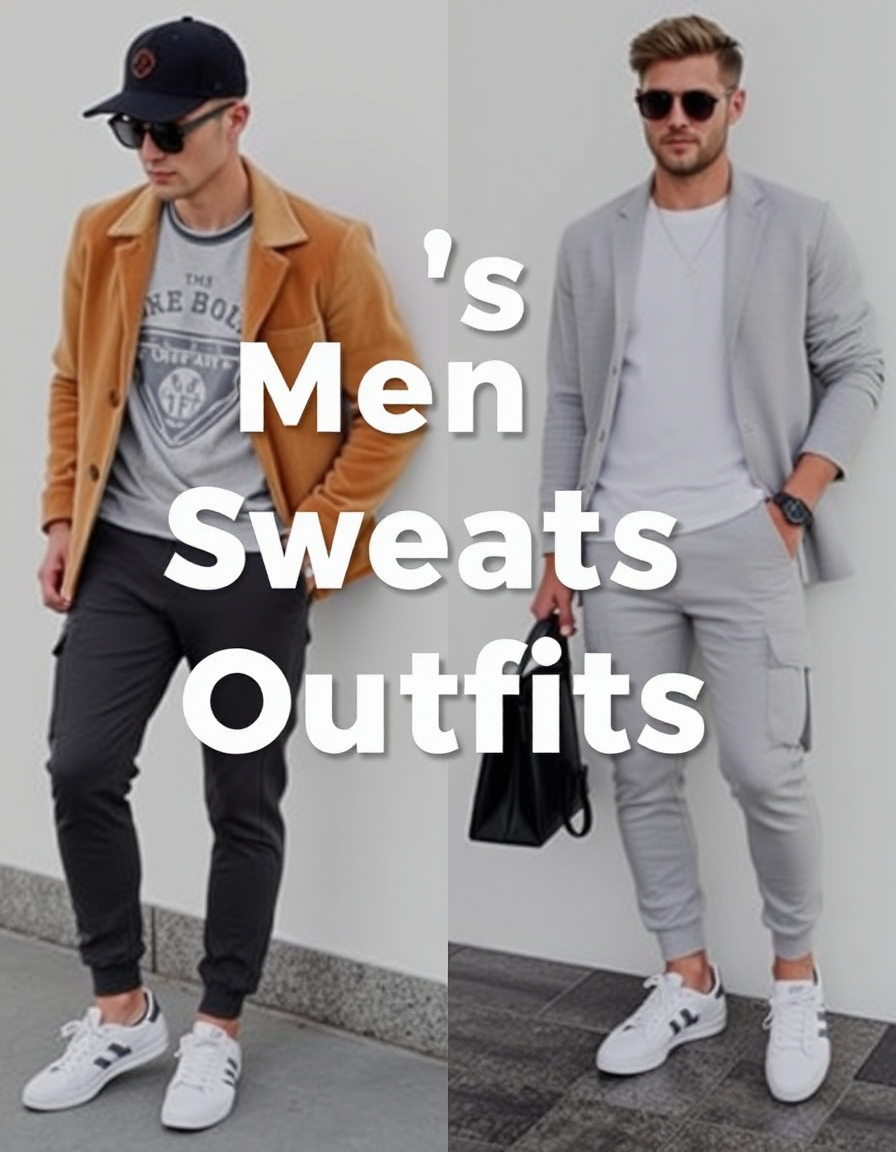 Mens Sweatpants Outfit Ideas: Stylish Looks You Can Rock Every Day