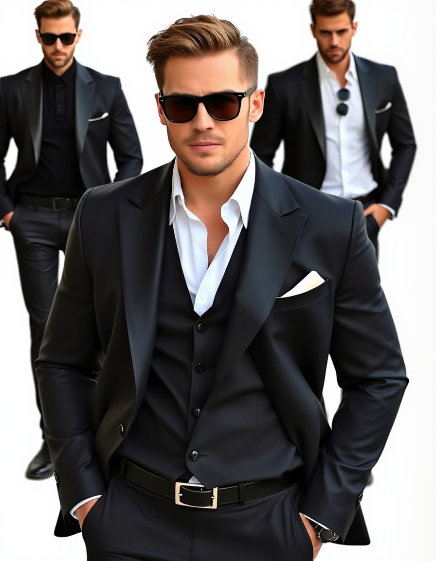 Powerful Black Outfits Men: Style Tips to Command Attention