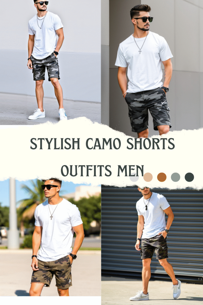 Stylish Camo Shorts Outfits Men: The Ultimate Guide to Effortless Cool