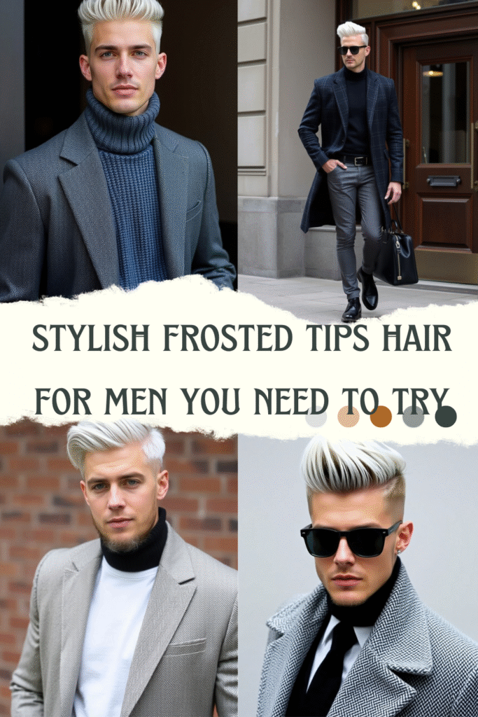 Stylish Frosted Tips Hair for Men You Need to Try