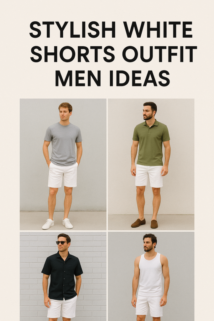 Stylish White Shorts Outfit Men Ideas: Elevate Your Summer Style