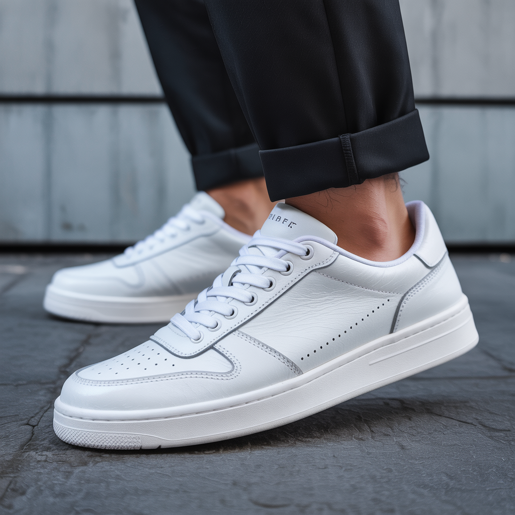 white shoes