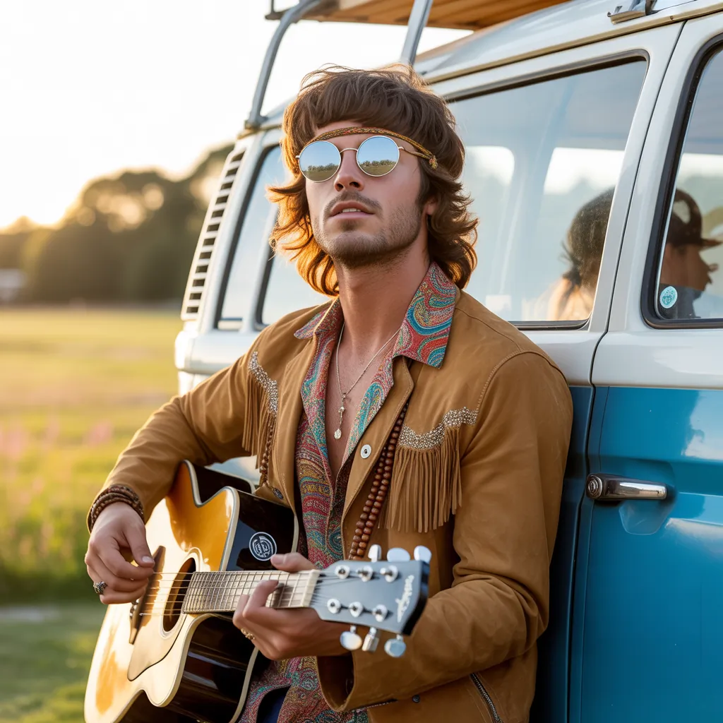 1960s Hippie Hairstyles: The Ultimate Guide for Modern Men