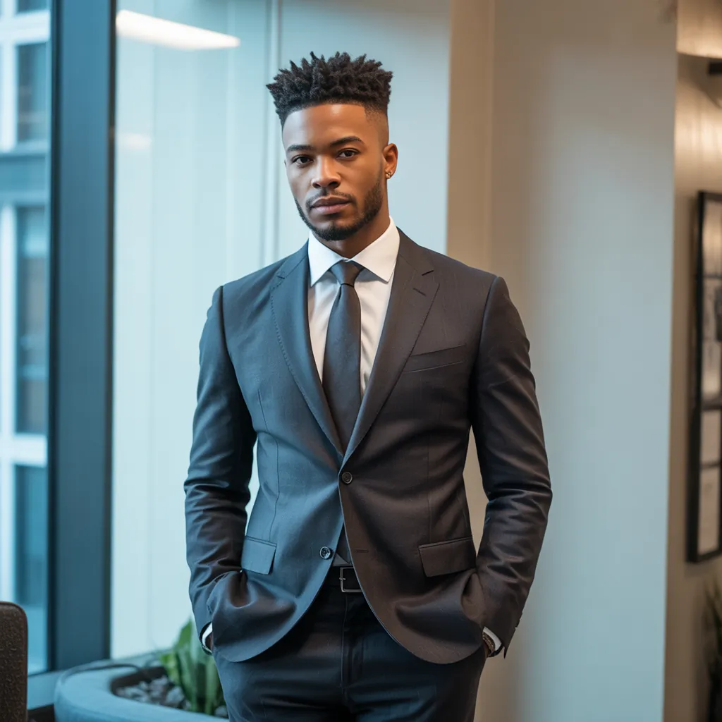 Black Mens Office Hair: 15 Professional Hairstyles and Styling Tips for the Modern Workplace