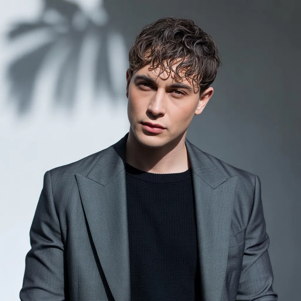 Curtain Bangs Men: The Ultimate Guide to Rocking the 90s-Inspired Fringe