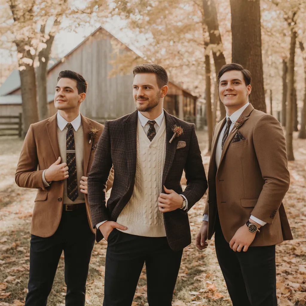 Fall Wedding Outfits for Men: Style Tips & Outfit Ideas for the Perfect Autumn Look