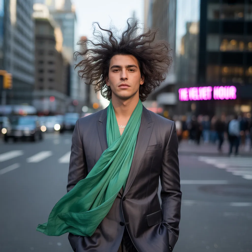 Fluffy Hair Men: How to Get, Style and Dress for Voluminous Hair