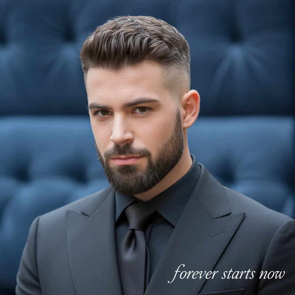 Grooms Hairstyles with Beard: Ultimate Style Guide for the Big Day